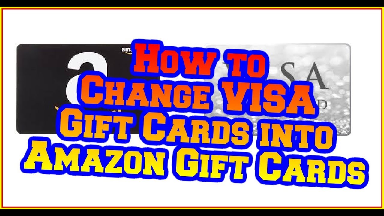 How To Use A Visa Gift Card On Amazon | GiftCardGranny