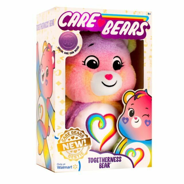 Care Bears Wish Bear 14 Plush with Collectible Coin Basic Fun - ToyWiz