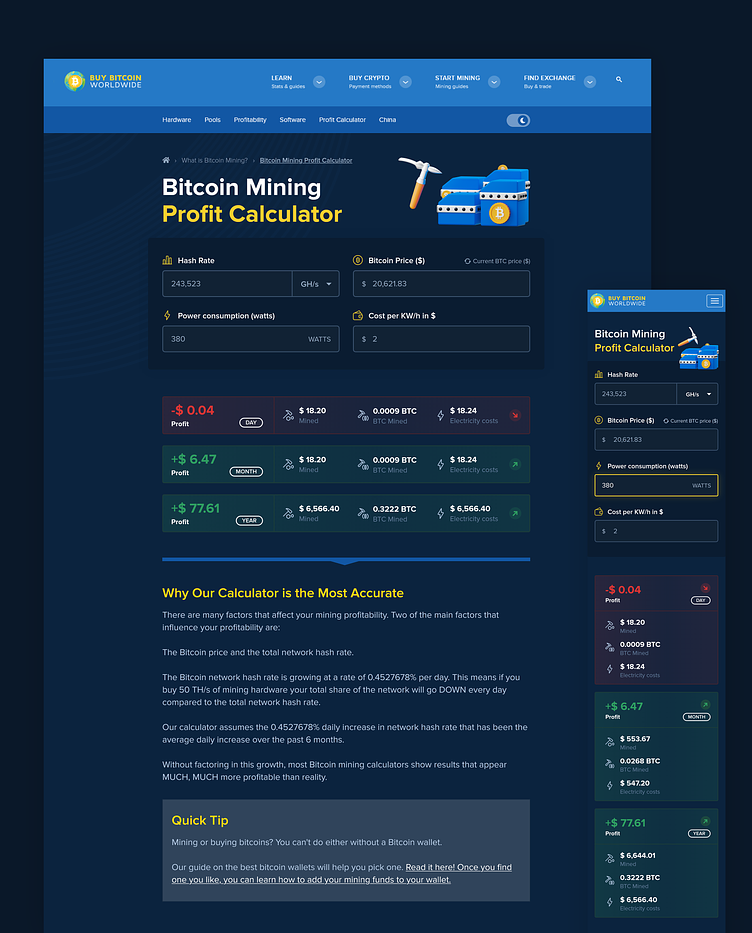 GPU Mining Calculator. What to Mine on GPU