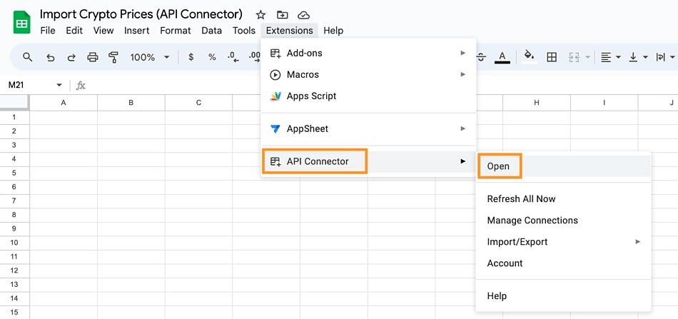 How to make a simple Cryptocurrency Price report in Google Data Studio