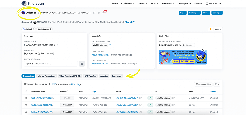 Etherscan Overview – Uses, Features and Top Alternatives