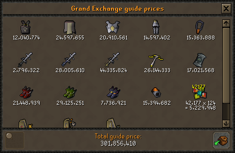 Old School RuneScape - Grand Exchange - Prices, Trade, Market Movers