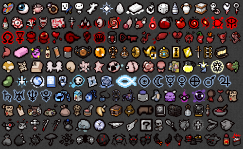 Bag of Crafting Combinations (Repentance) - Isaac Cheat Sheet