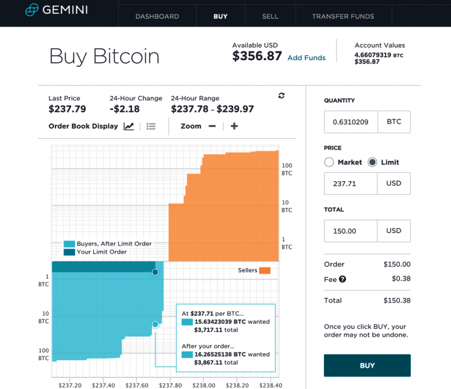 Buy, Sell & Trade Bitcoin & Other Crypto Currencies with Gemini's Best-in-class Platform | Gemini