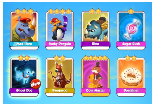 How to trade cards and gold cards in Coin Master?