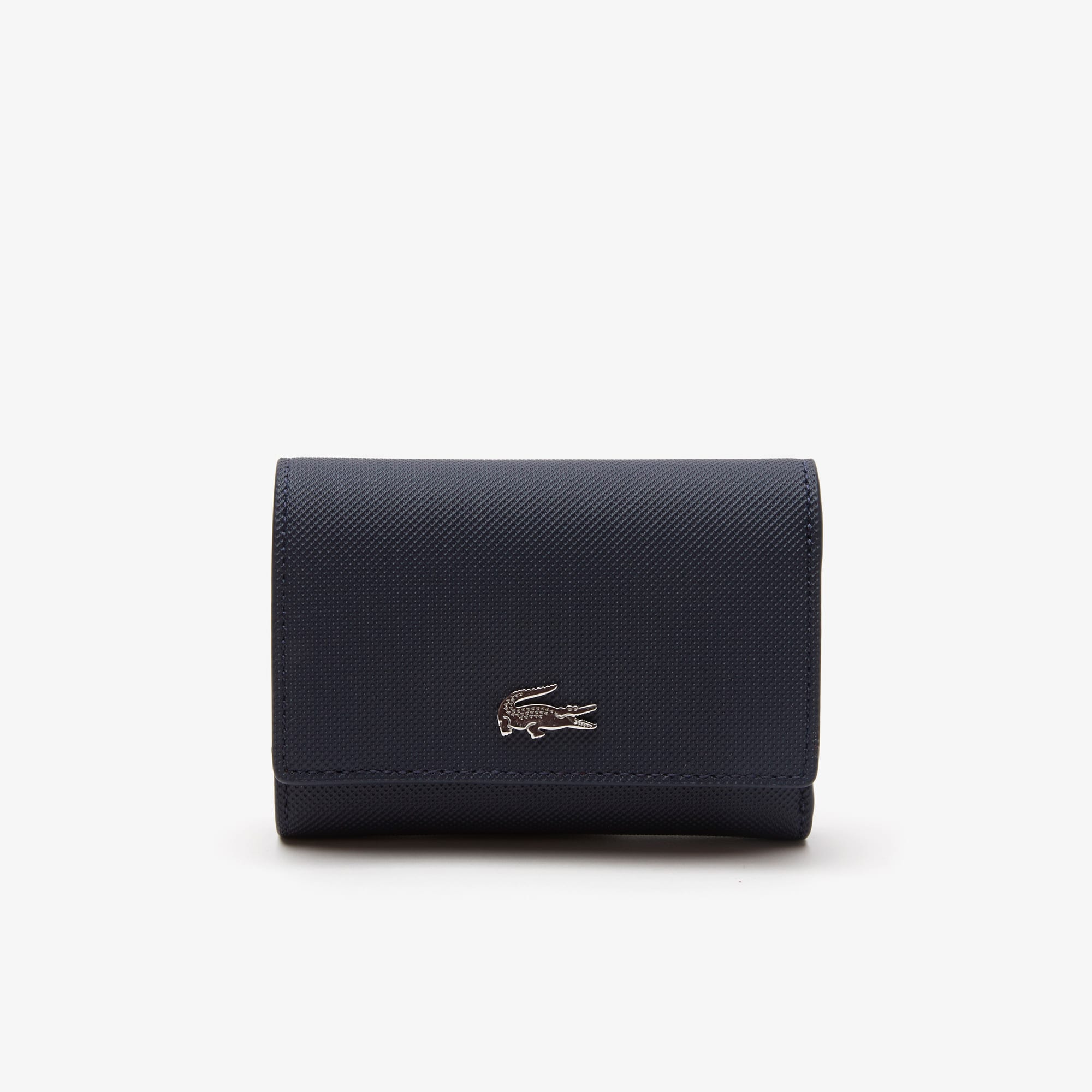 Lacoste Classic Textured Wallet Navy – Bronx Clothing