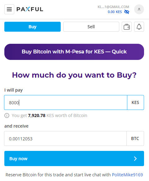 Tradesasa - How to Buy Bitcoin using Mpesa