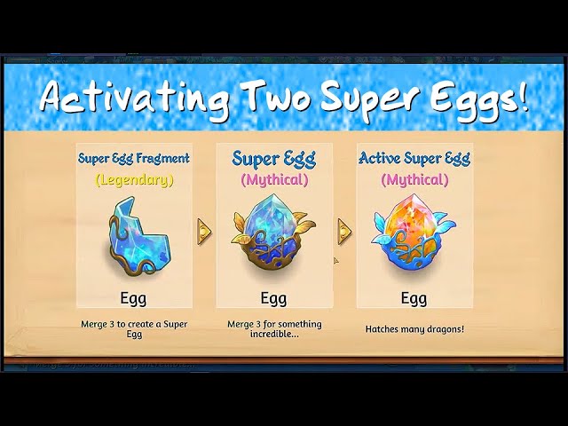 Merge Dragons - Eggs sources especially from wonders and Events - Google Таблицы