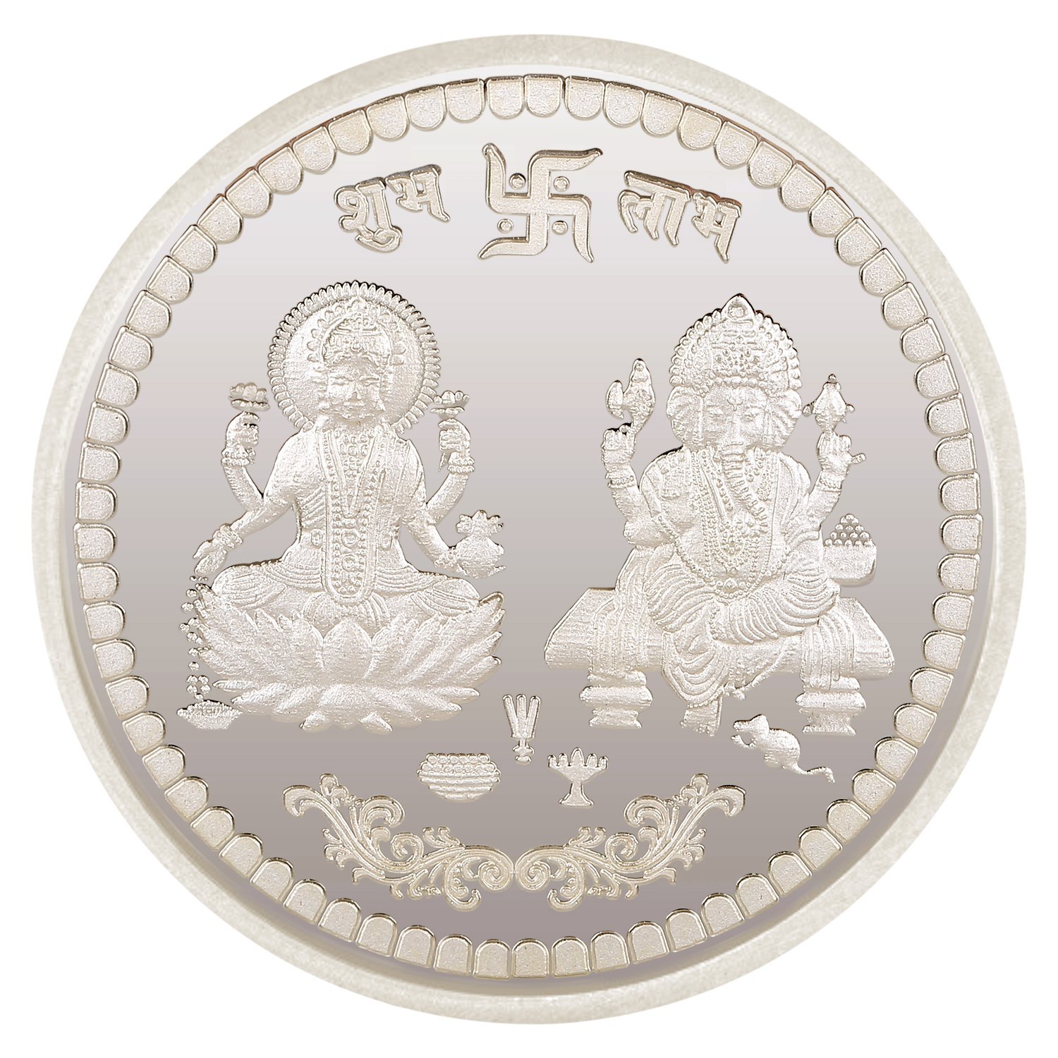 Buy Silver Laxmi Coin-5Gm Online P N Gadgil & Sons