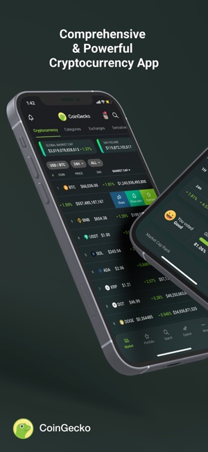 ‎CoinGecko: NFT, Crypto Tracker on the App Store