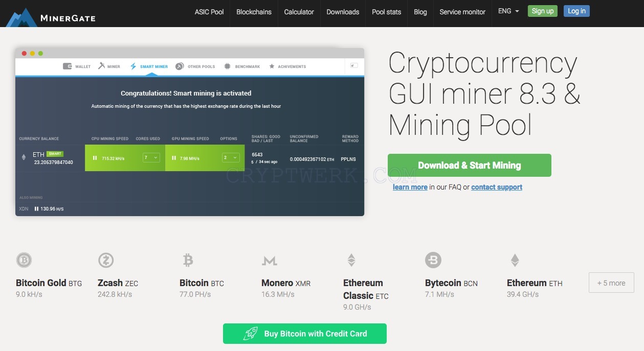 MinerGate Review: Calculator, Mobile miner, Wallet – BitcoinWiki