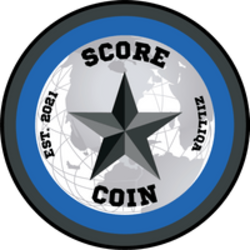 Scorecoin Price Today Stock SCORE/usd Value Chart