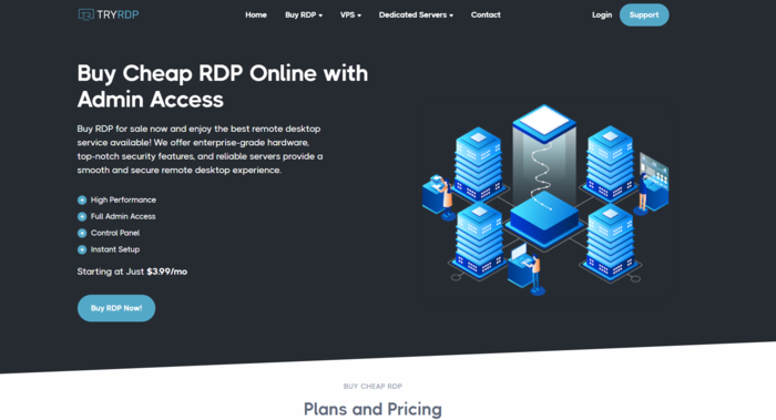 Buy Cheap RDP - Remote Desktop Server | Zain Hosting