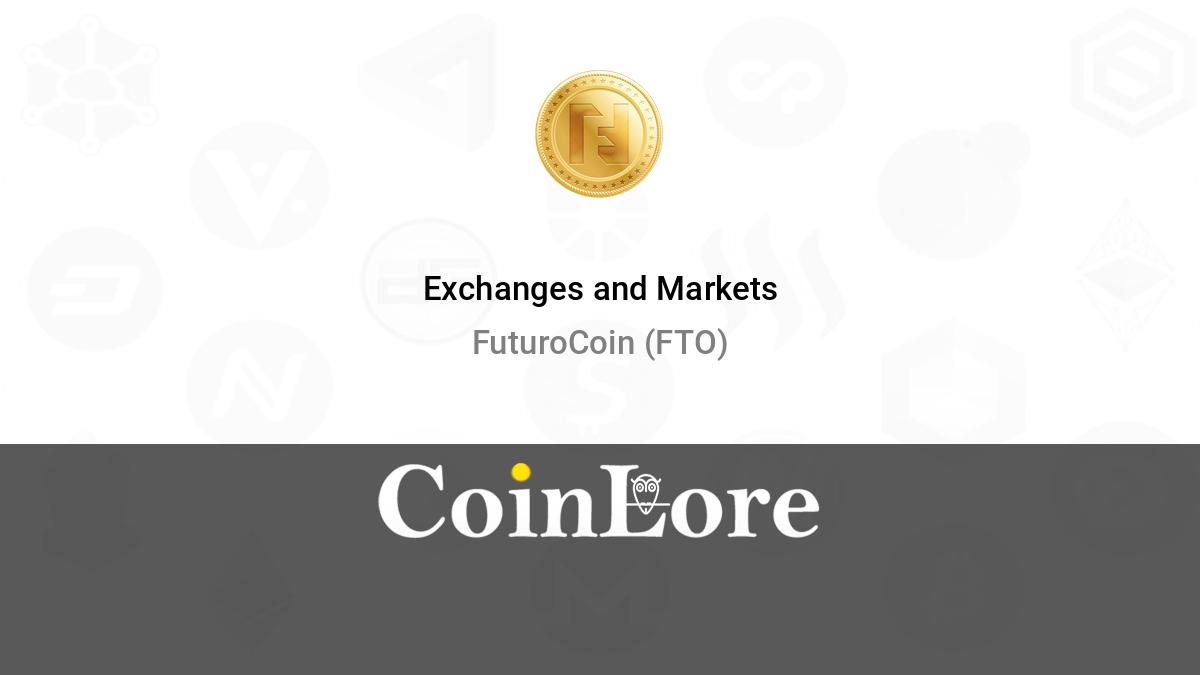 FuturoCoin price now, Live FTO price, marketcap, chart, and info | CoinCarp