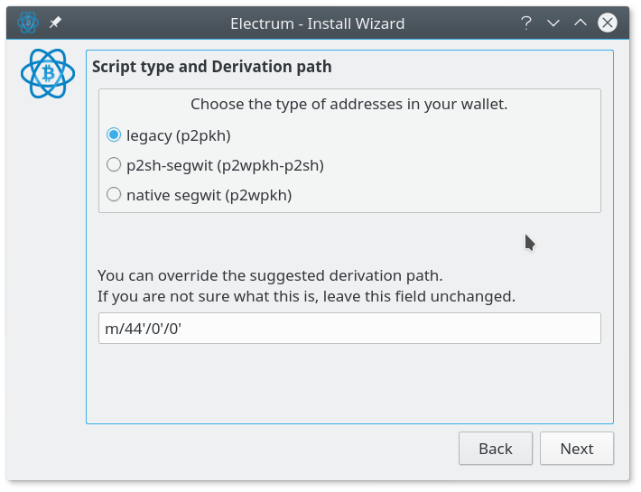 How to restore Exodus wallet into Electrum : Blockonomics