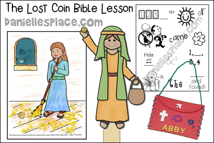 16 Lost Coin Craft ideas | sunday school crafts, bible crafts, coin crafts