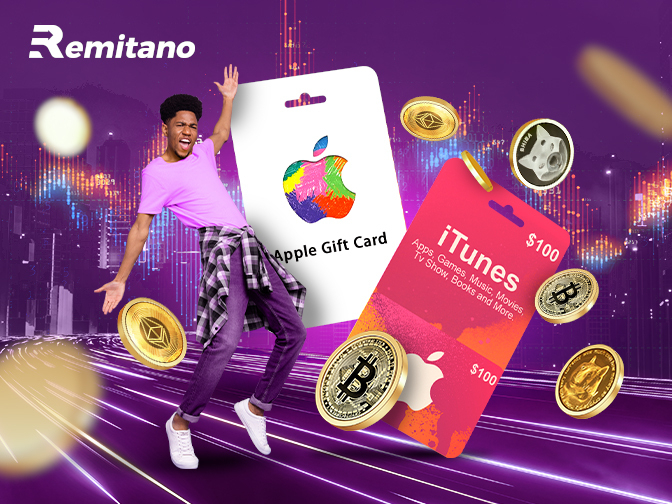 Buy and Sell Gift Cards for Crypto: Tether, Bitcoin, Maya