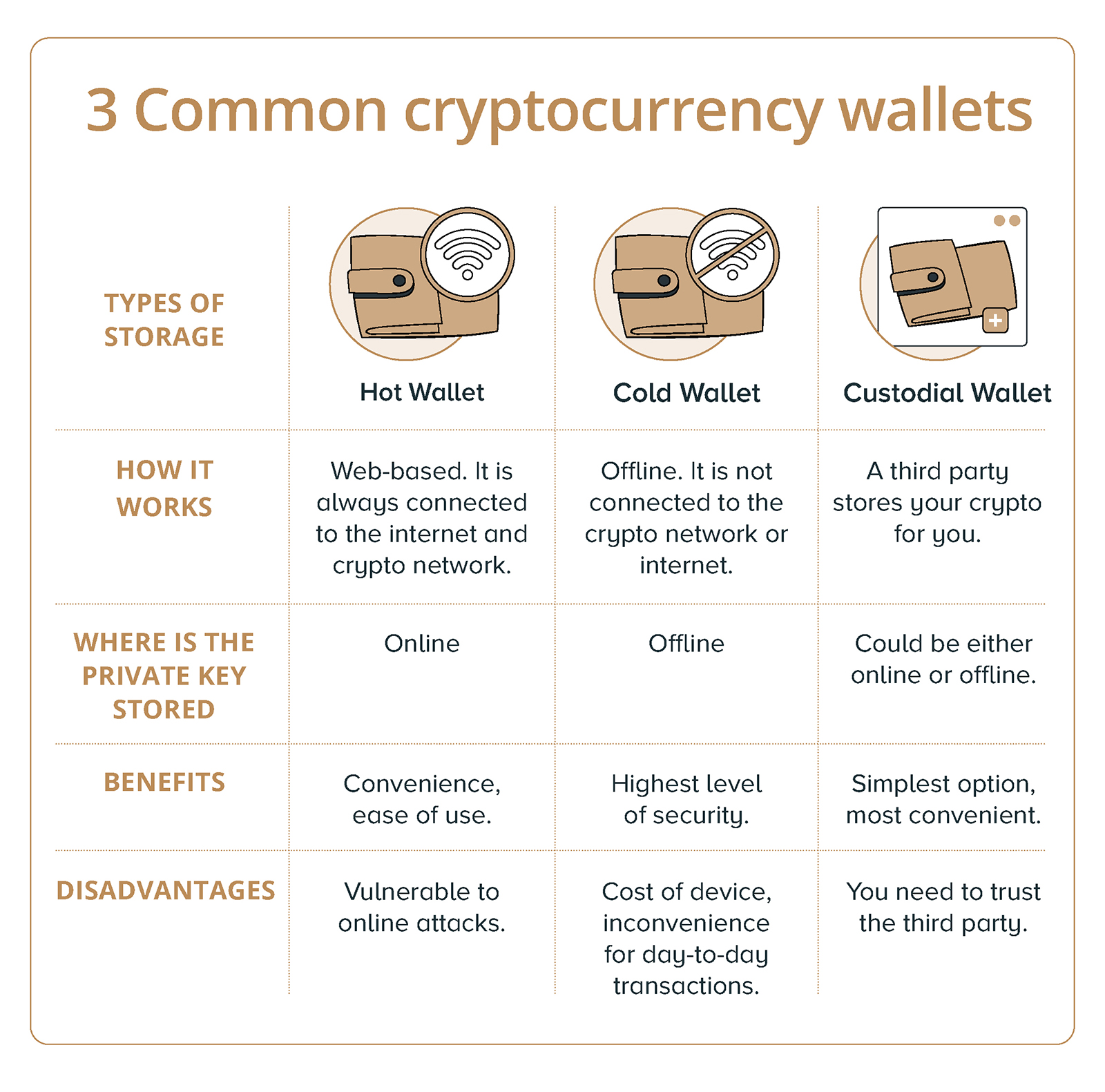 How many cryptocurrencies can a wallet hold?