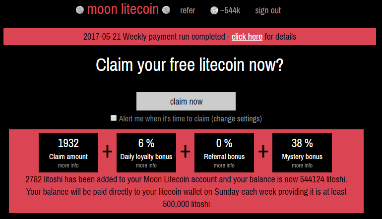 Moon Litecoin, only need to solve captchas - rubengrcgrc