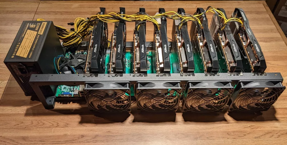 GPU Mining Rig 8 X Nvidia RTX 