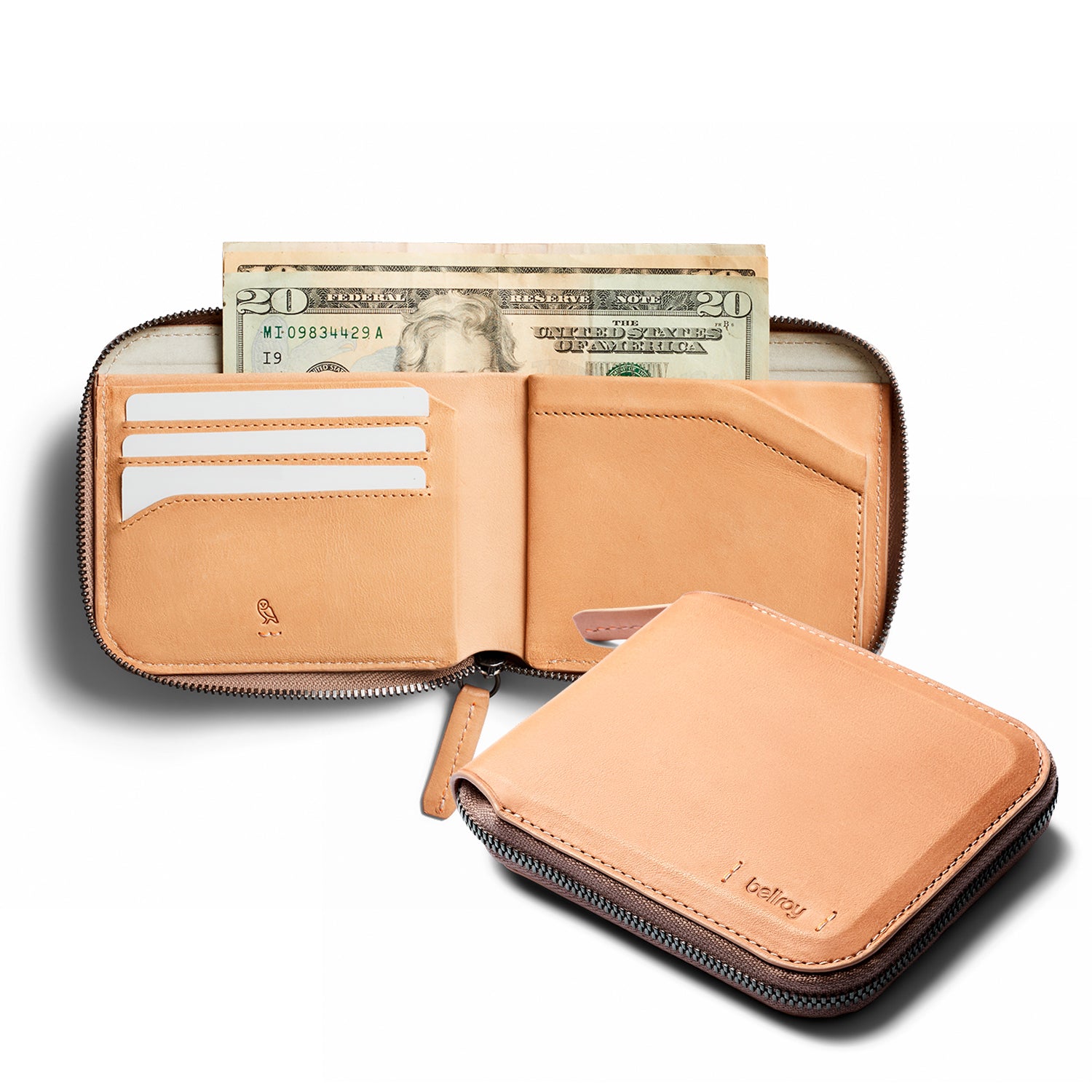 Folio | Leather Zip Folio Wallet for Men and Women | Bellroy