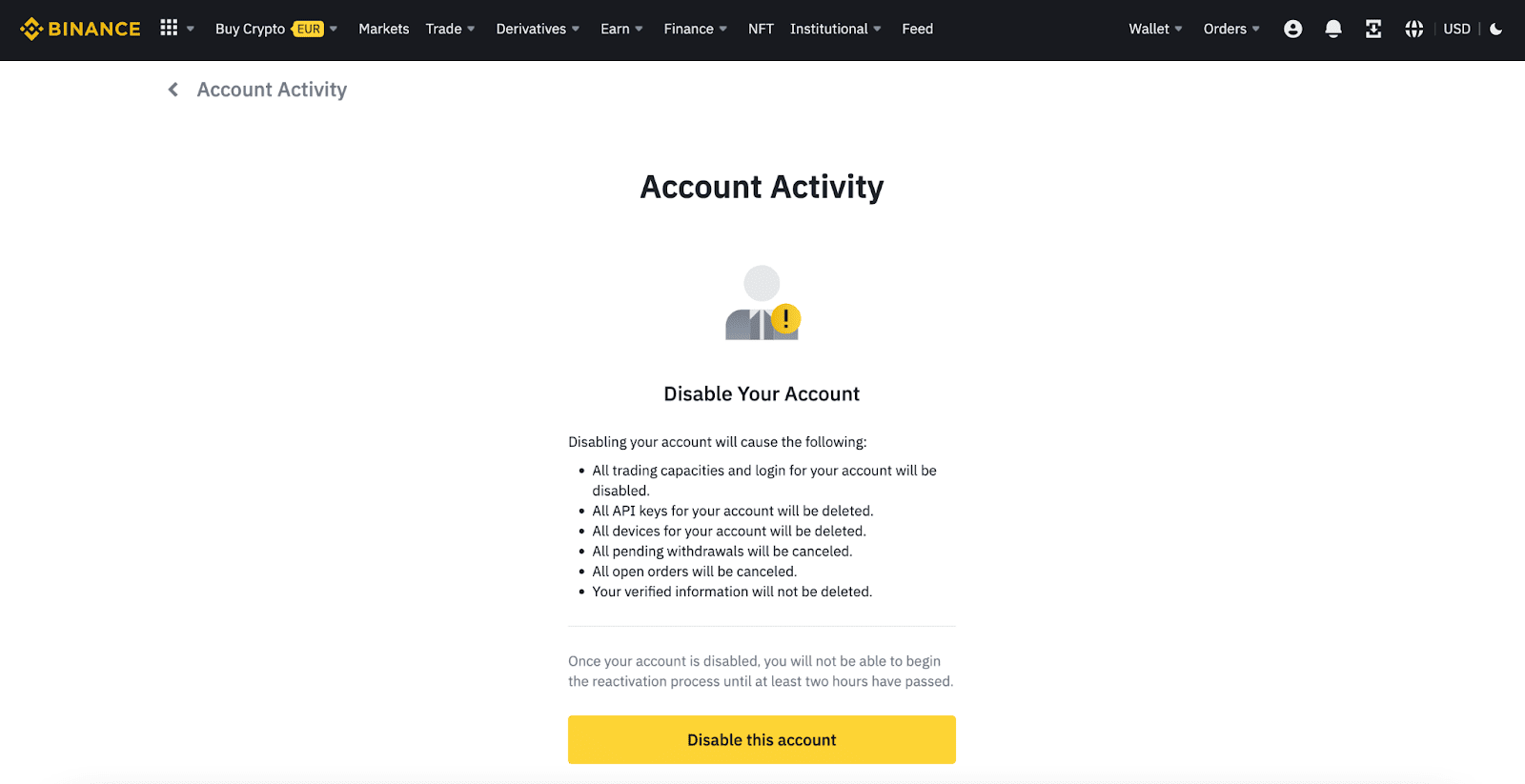 How to Delete Your Binance Account - Followchain