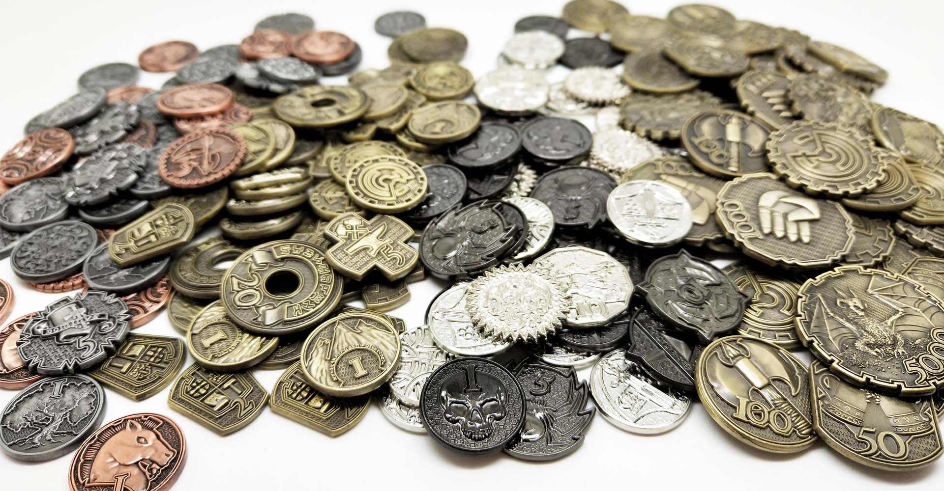 Florin metal coins for gaming | Larp-Sword