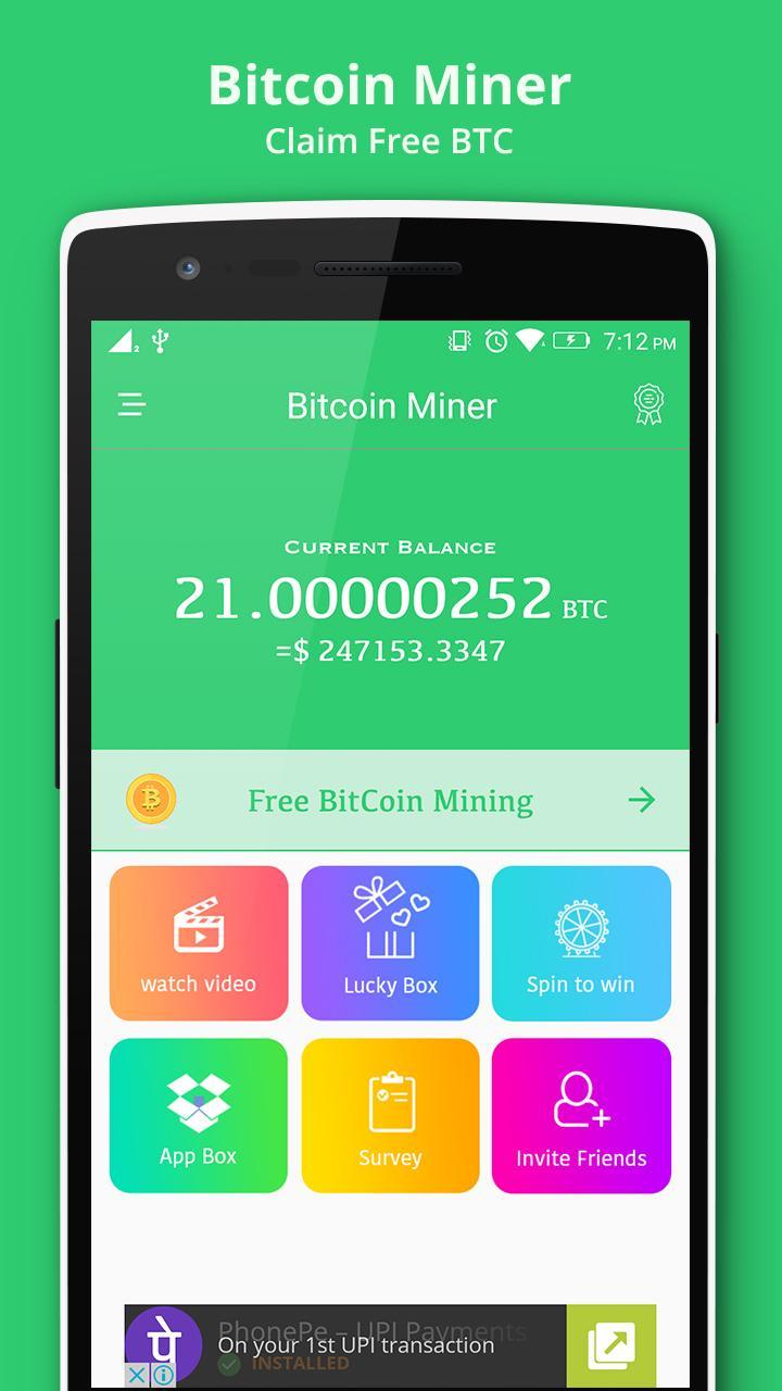 Bitcoin Miner PRO APK (Android App) - Free Download