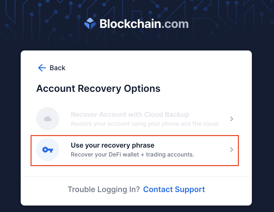 Blockchain Password - How to Recover Lost Wallet Password