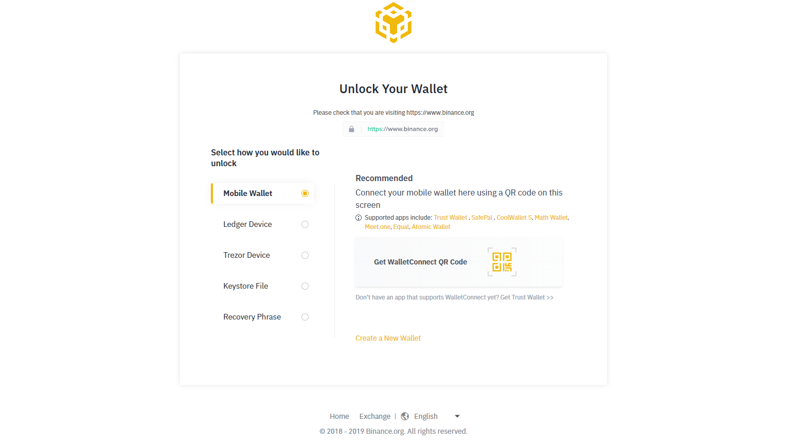 Binance DEX - Compatible third-party DEX | Ledger