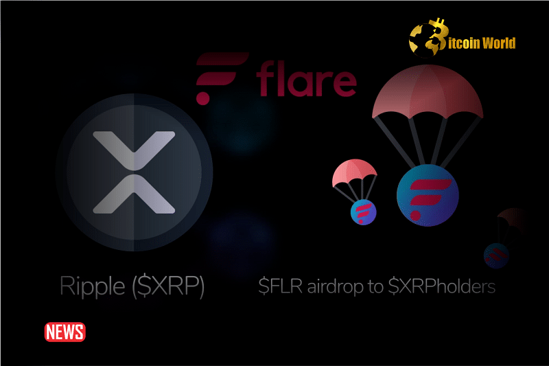 Flare Tokens Airdropped to XRP Holders After 2 Years, FLR Price Plummets