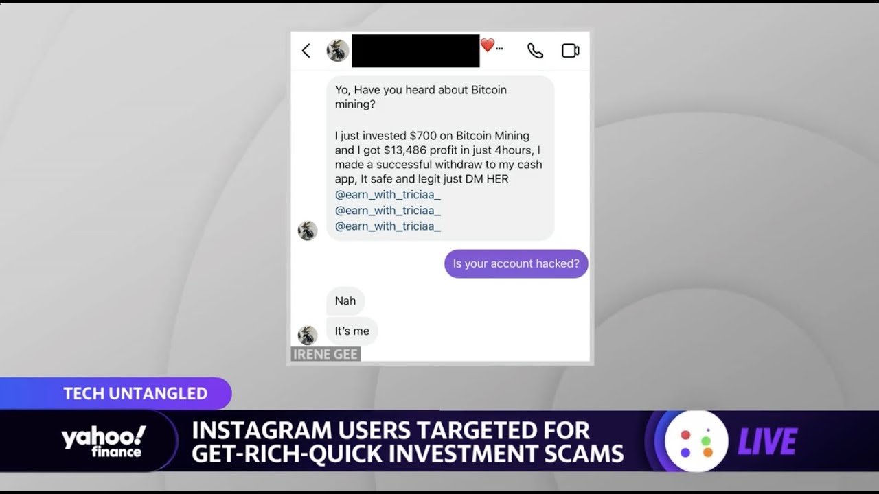 The crypto scam on Instagram that cost Jonathan and his friends $20k - ABC Everyday