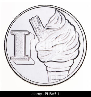 Ten Pence I - Ice Cream, Coin from United Kingdom - Online Coin Club