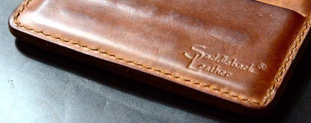 A review of the Saddleback Leather Credit Card Wallet | bitcoinlog.fun