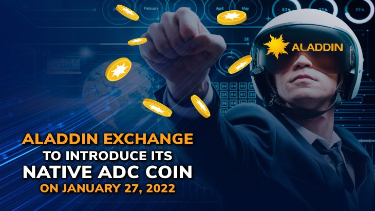 Aladdin Exchange to Introduce Its Native ADC Coin on January 27, 