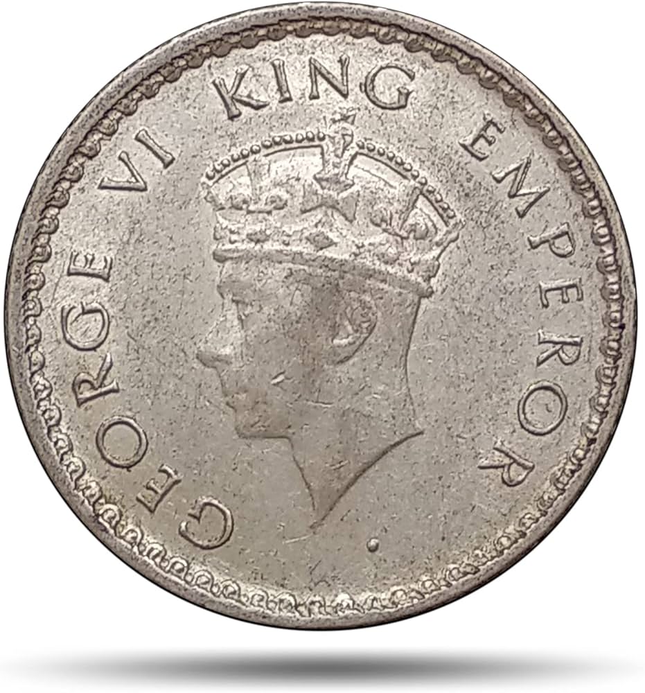 Antique George VI King Emperor British Indian Coin | bitcoinlog.fun |