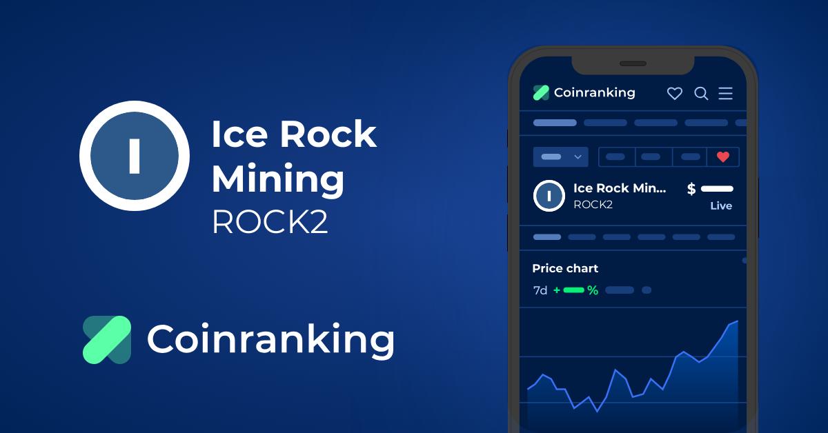 ICE ROCK MINING ROCK2: Price, News, Events, Charts, Exchanges