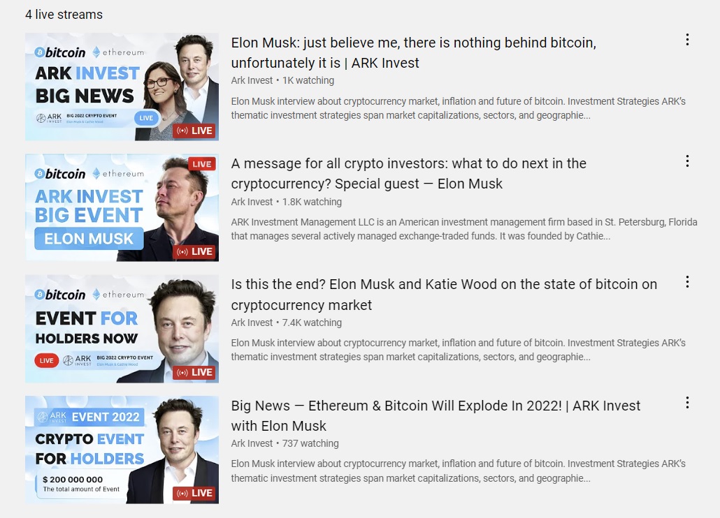 TikTok flooded by 'Elon Musk' cryptocurrency giveaway scams