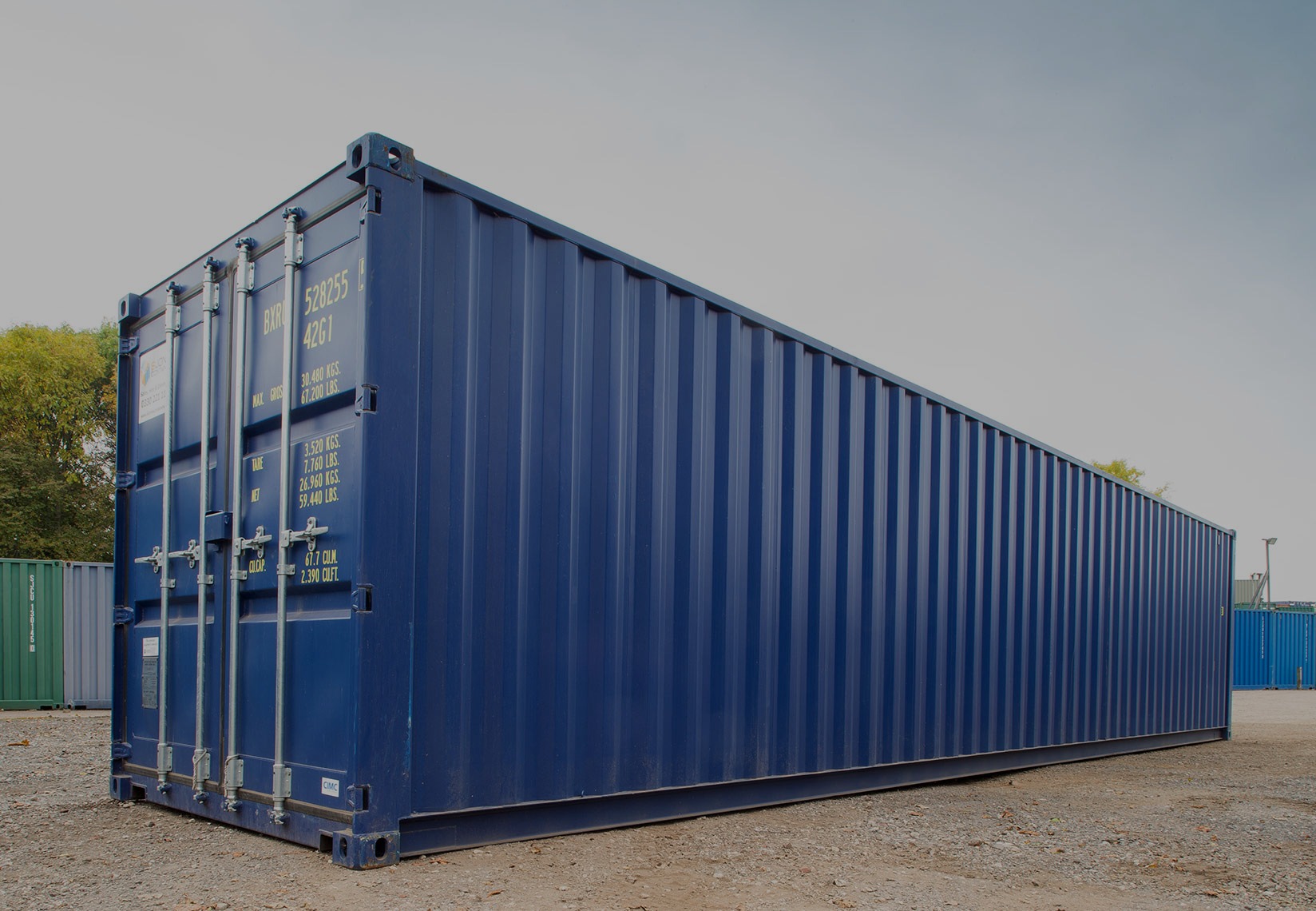 40FT Standard New (One Trip) Shipping Container - Conex Depot