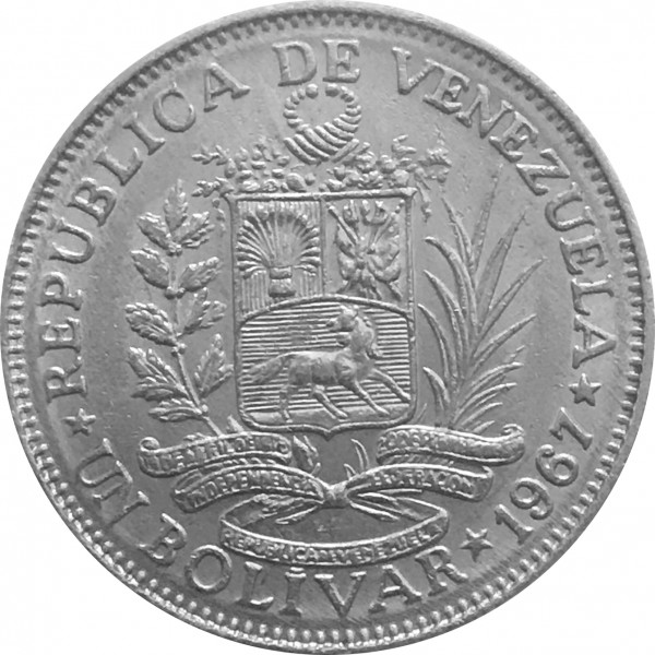 2 Bolivares , Republic () - Venezuela - Coin - 