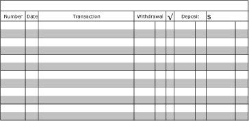 Free Printable Business Check Register Forms Templates