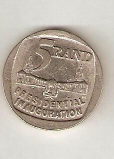 5 rand , South Africa - Coin value - bitcoinlog.fun