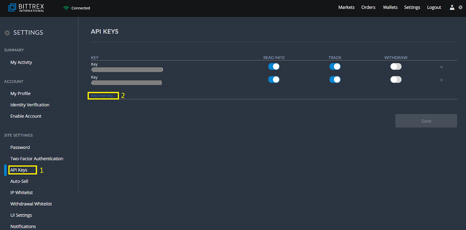 Bittrex Public cryptocurrency Api in | JSON API APP