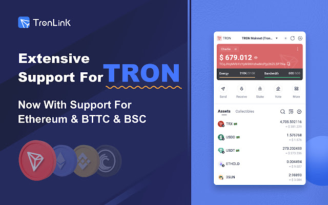 You Can Now Access Tron (TRX) Blockchain on Your Browser with Tronlink Extension