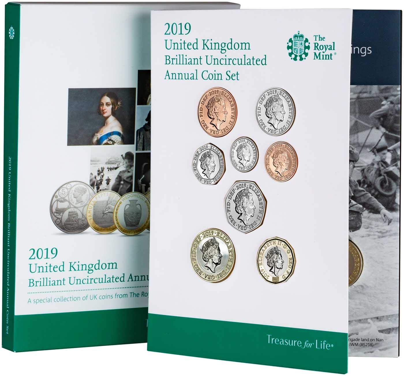 New UK BU Commemorative Coin Set