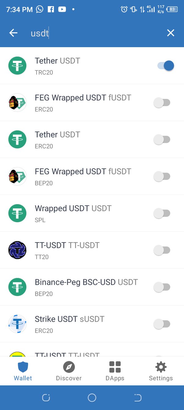 TRC20 Wallet | Ledger