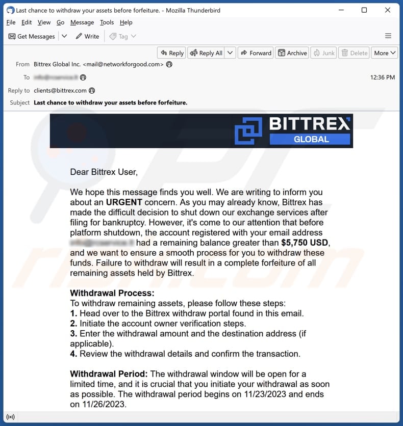 Crypto exchange Bittrex Global announces shutdown - Crypto Valley Journal