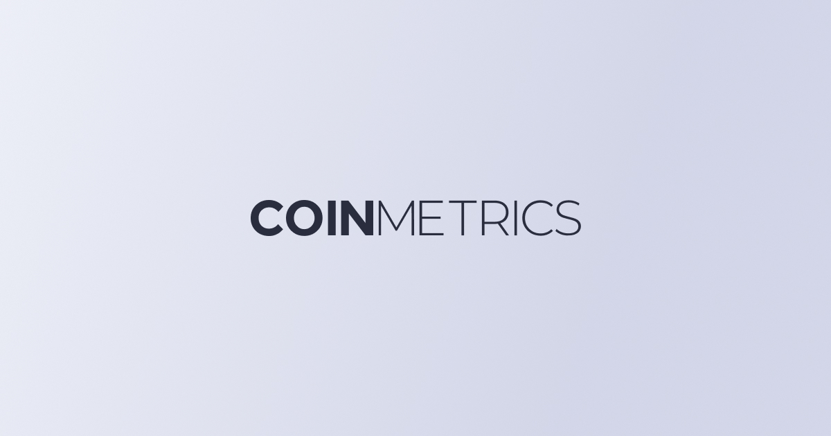 Home - Coin Metrics