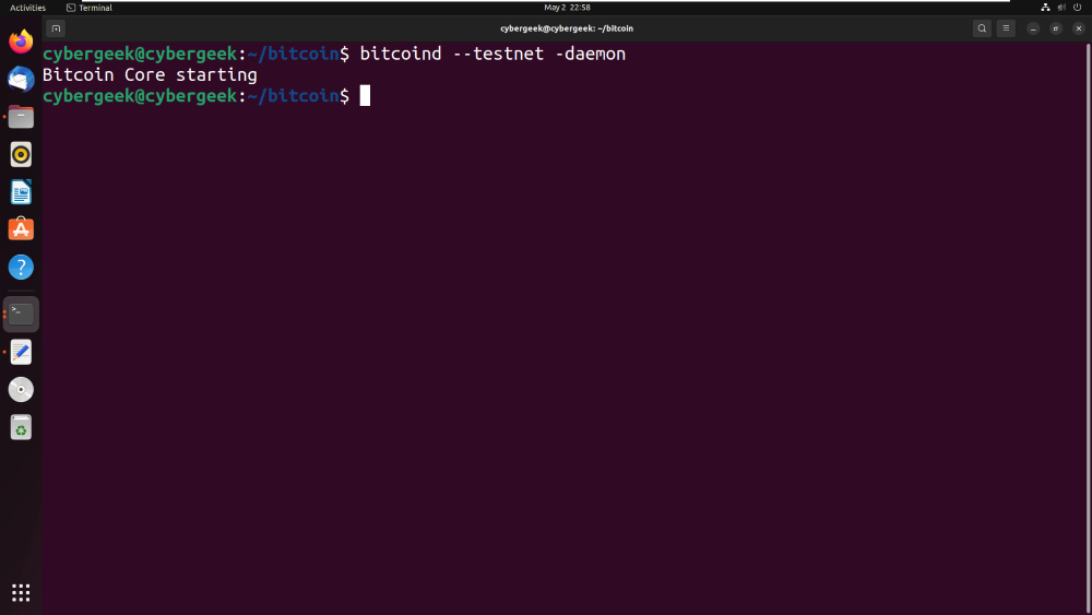 Running a Bitcoin Node on Linux Ubuntu - bitcoinlog.funk