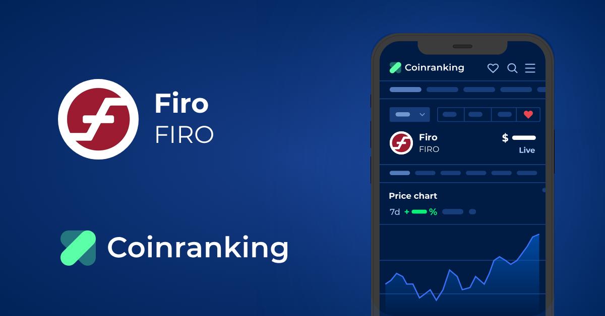 Firo Token (FIRO) Price, Chart & News | Crypto prices & trends on MEXC